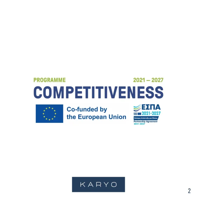 Competitiveness Programme 2 NSRF 2021 2027 Competitiveness Programme 2 NSRF 2021 2027